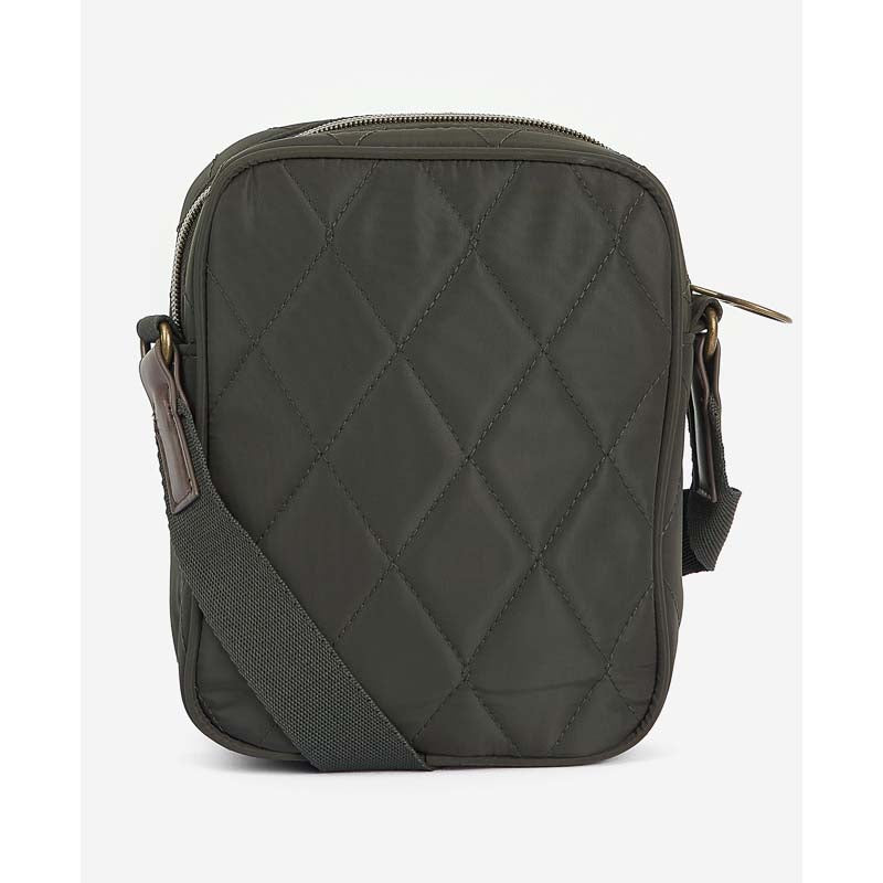 Barbour Quilted Ladies Cross Body Bag - Olive