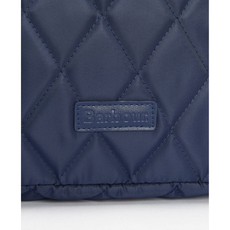 Barbour Ladies Quilted Backpack - Navy