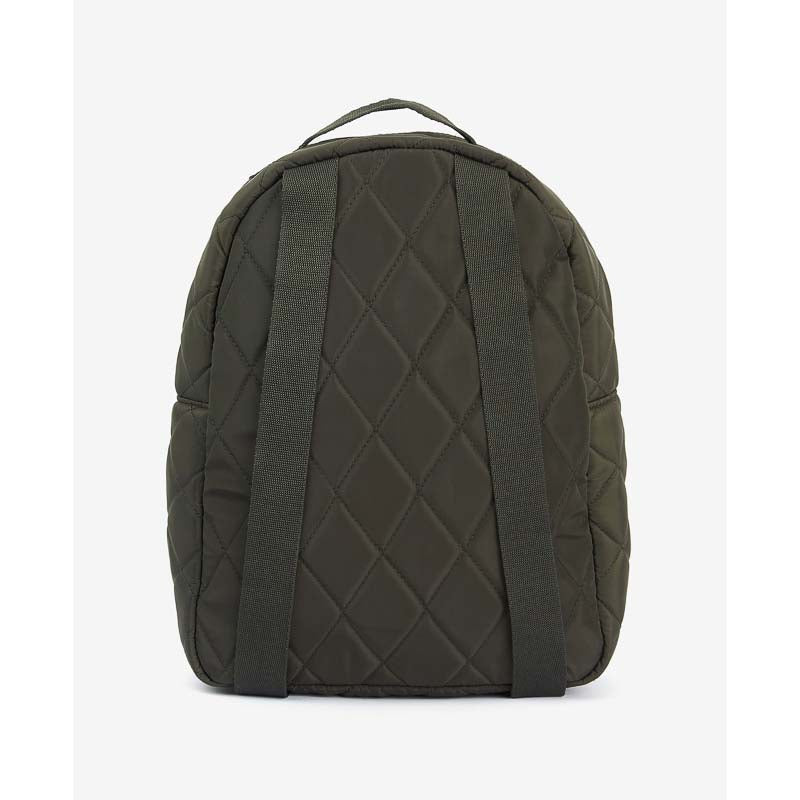 Barbour Quilted Backpack - Olive