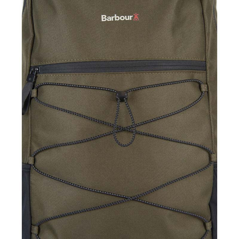 Barbour Arwin Canvas Explorer Backpack - Olive/Black