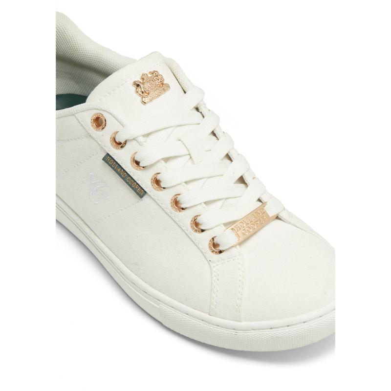 Holland Cooper Chelsea Court Ladies Trainers - White