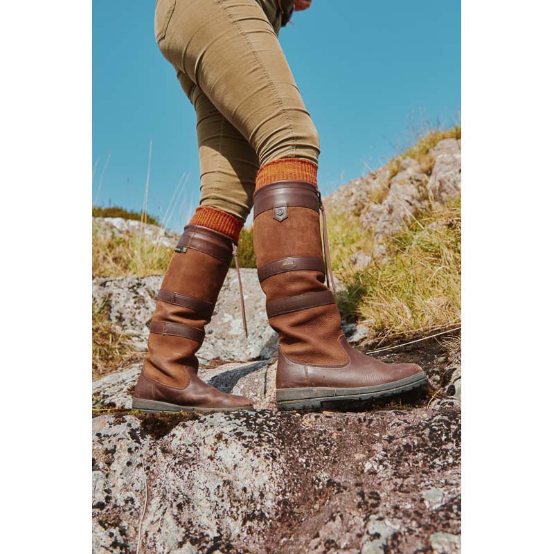 Dubarry Alpaca Ladies Boot Socks - Terracotta