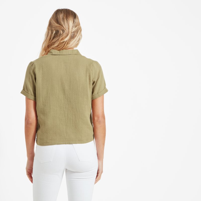 Schoffel Summerfield Ladies Shirt - Light Khaki Green