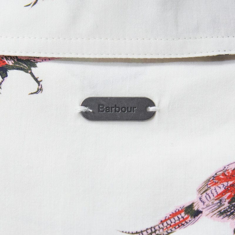Barbour Safari Ladies Shirt - Off White Country