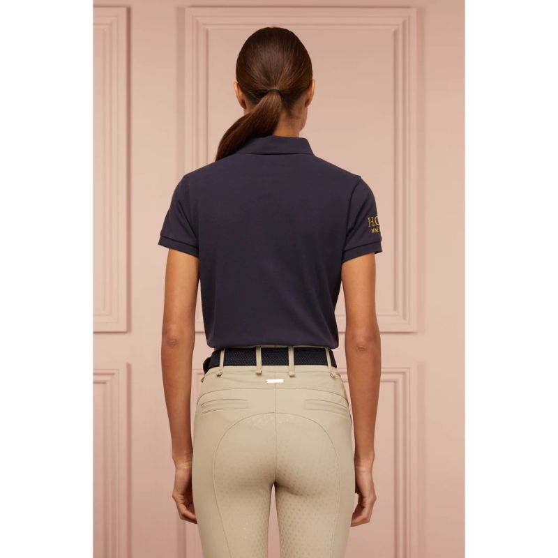 Holland Cooper Team Ladies Polo Shirt - Ink Navy