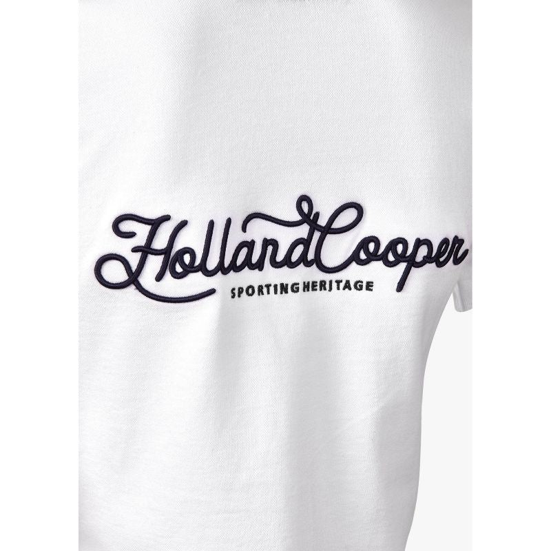 Holland Cooper Team Ladies Polo Shirt - White