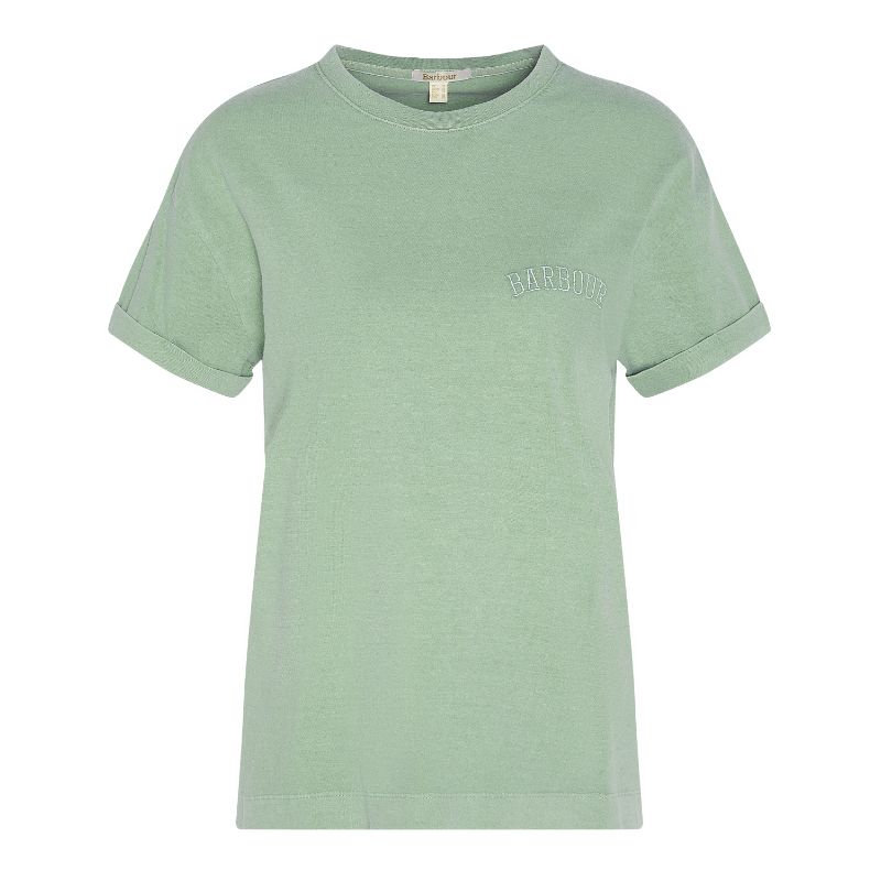 Barbour Sandgate Ladies T-Shirt - Nephrite Green