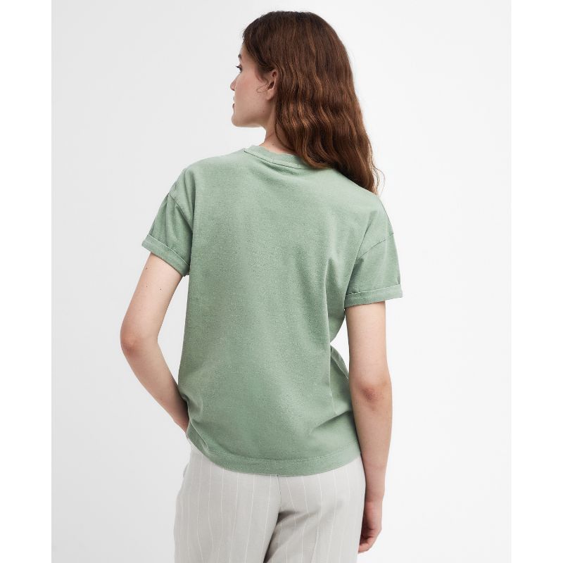 Barbour Sandgate Ladies T-Shirt - Nephrite Green