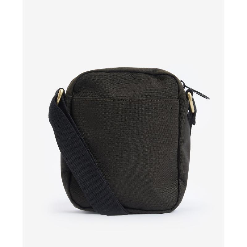 Barbour Field Wax Crossbody Bag - Olive/Black – William Powell