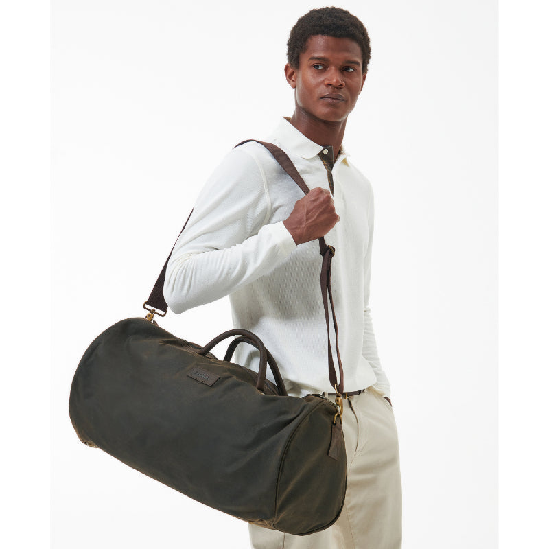 Barbour Designer Holdall Buy Waxed Holdall For USD BARBOUR_US