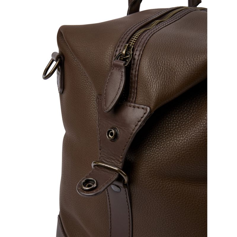 Dubarry Tollymore Leather Holdall - Walnut