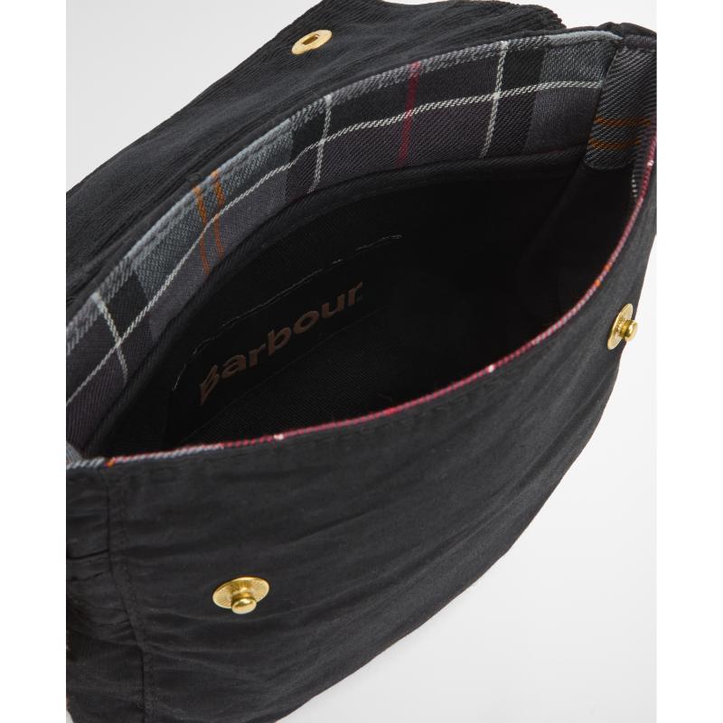 Barbour Transport Crossbody Bag - Black/Modern Tartan – William Powell