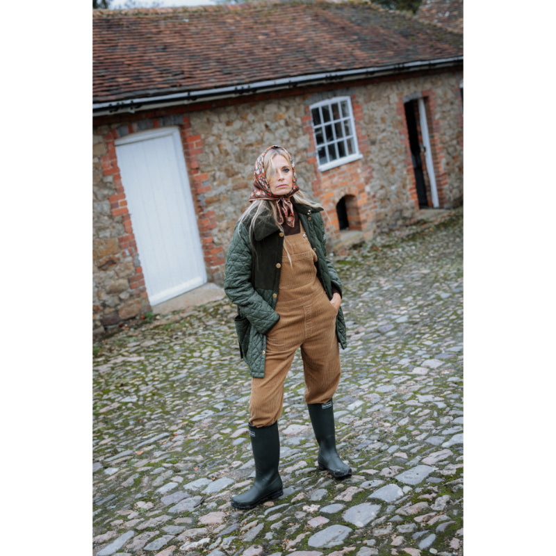 Barbour Bede Ladies Wellington Boot - Olive – William Powell