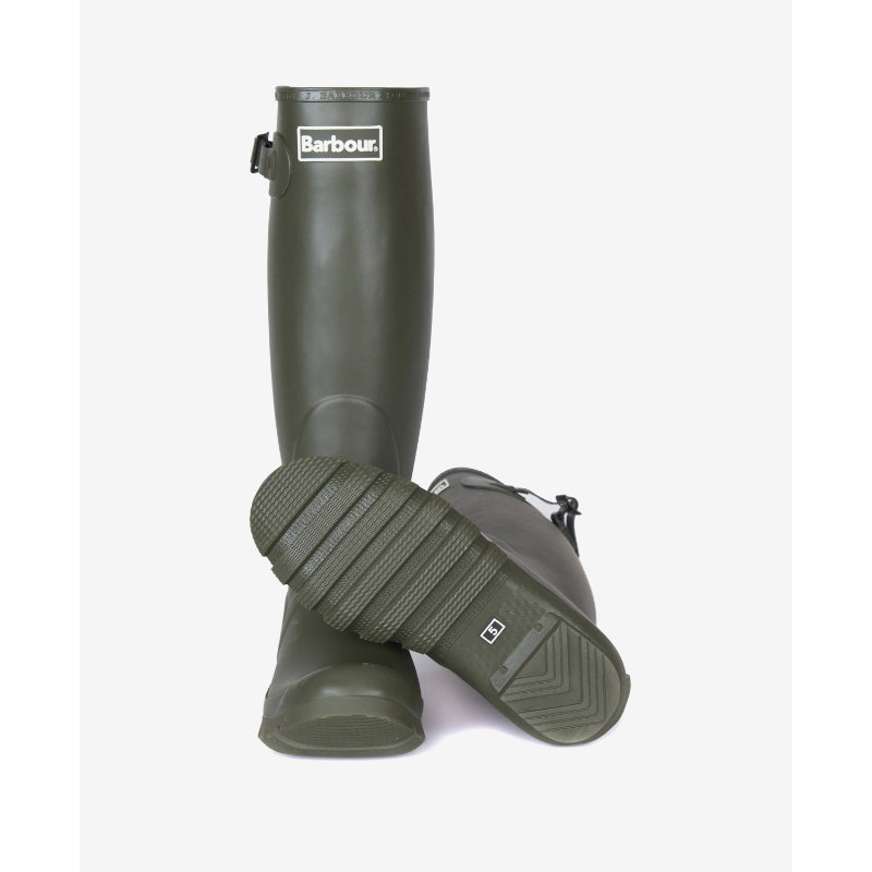 Barbour Bede Ladies Wellington Boot - Olive – William Powell