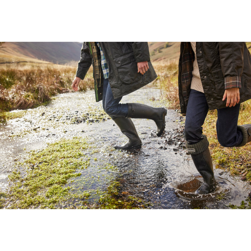 Barbour Bede Ladies Wellington Boot - Olive – William Powell