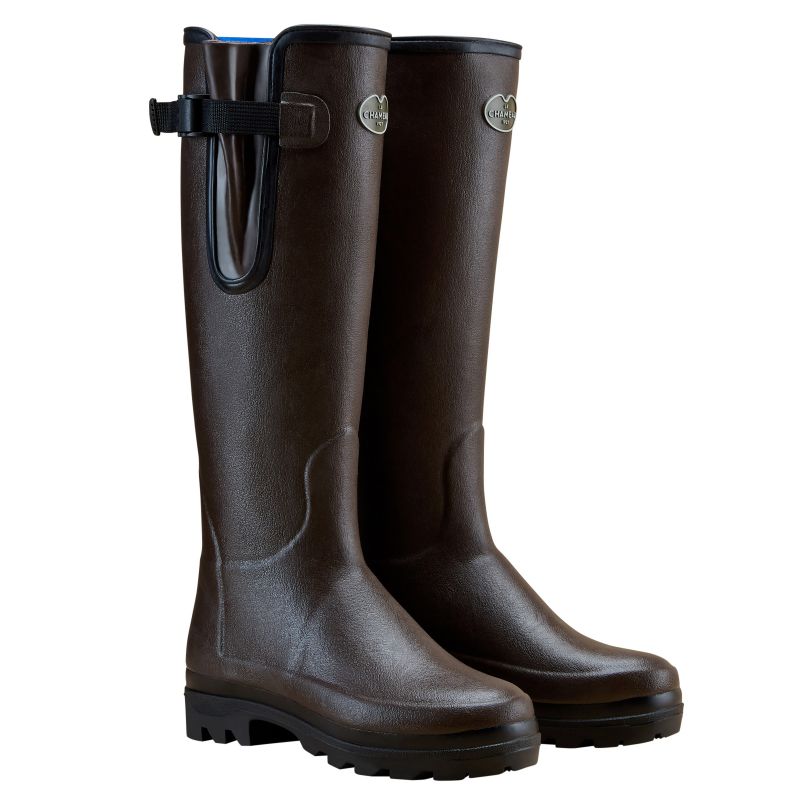 Le Chameau Ladies Vierzonord Neoprene Lined Boots - Dark