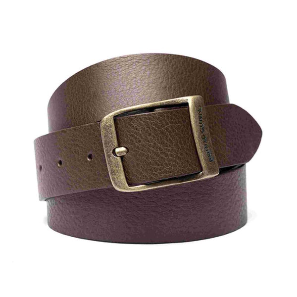Rodd Gunn Coronet Crescent Mens Leather Belt Mud – William Powell