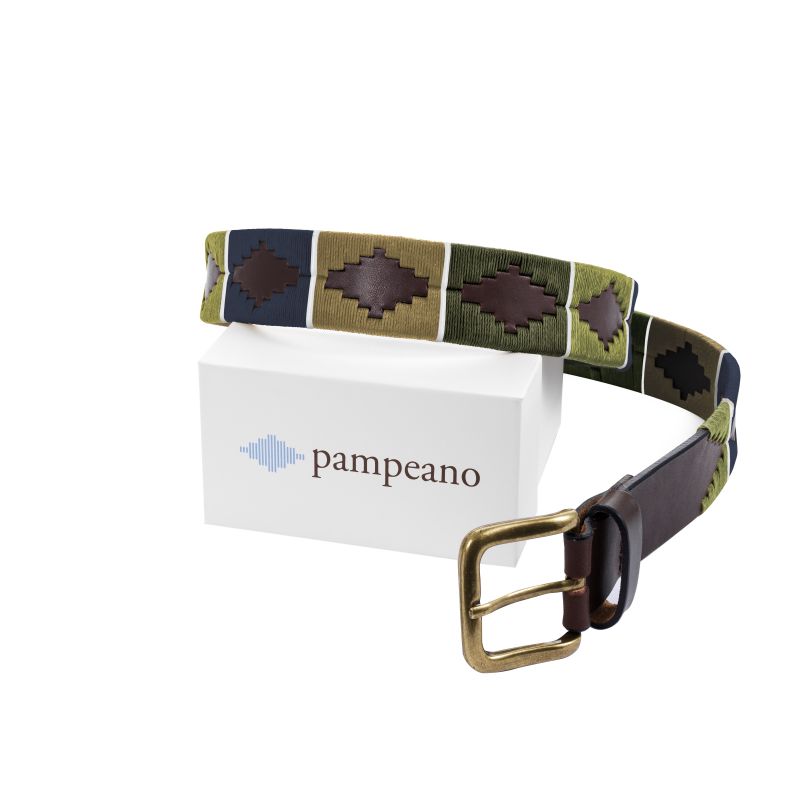 Pampeano Leather Polo Belt - Caza