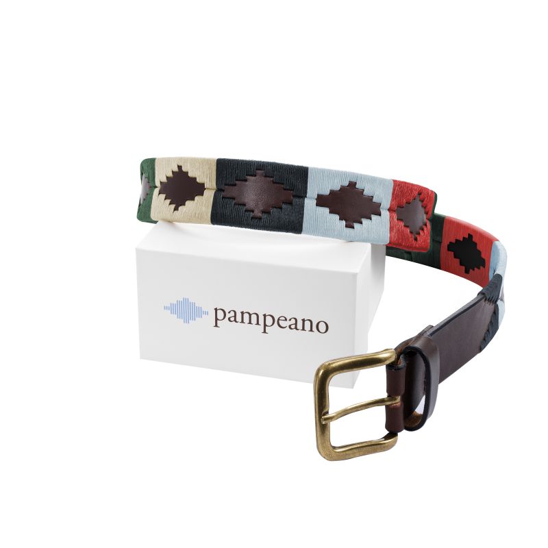 Pampeano Leather Polo Belt - Multi