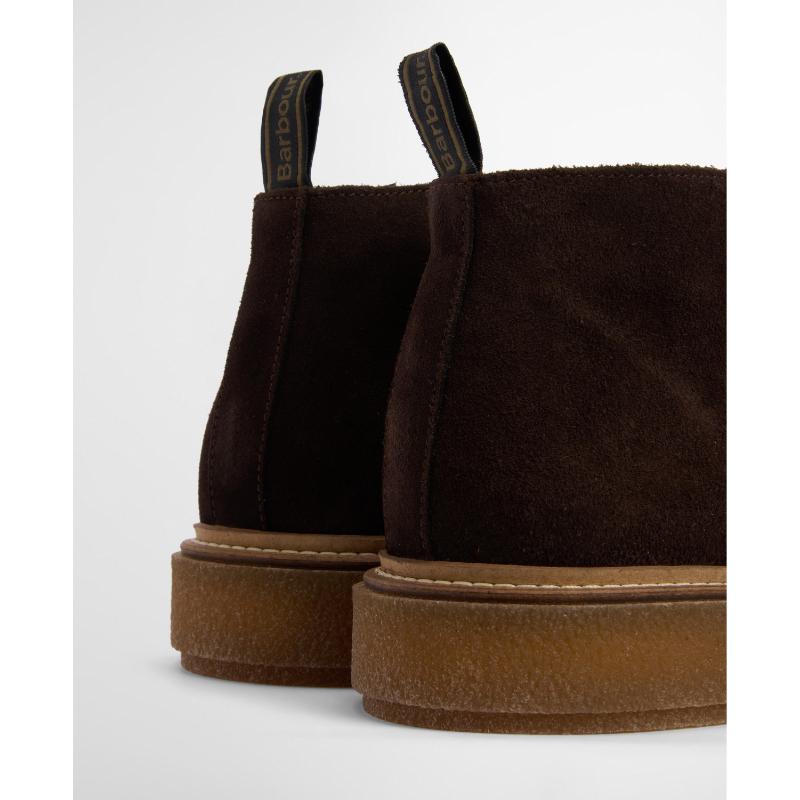 Barbour Blaine Mens Chukka Boot - Choc Suede – William Powell