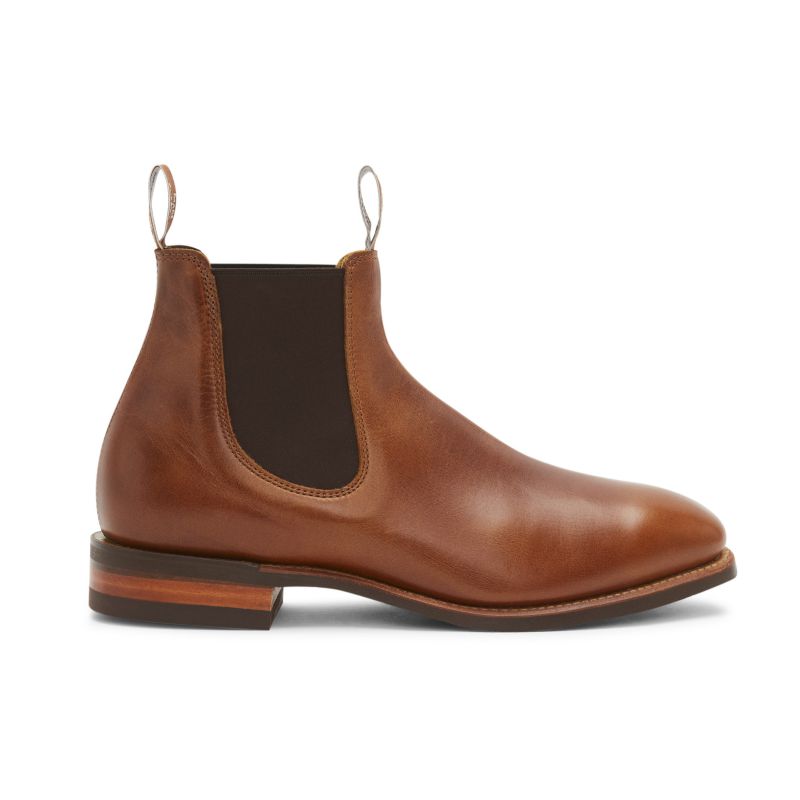 R.M.Williams Comfort Craftsman Mens Leather Boots - Tan