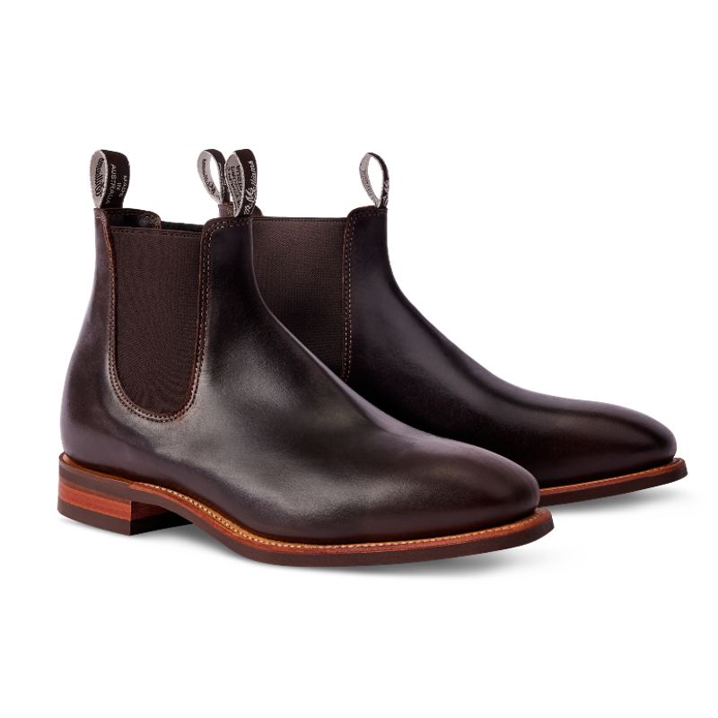 R.M.Williams Comfort Craftsman Leather Boot - Chocolate