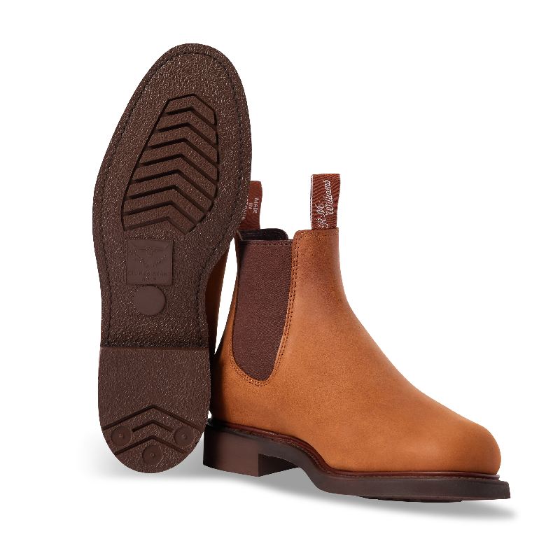 R.M.Williams Comfort Goodwood Mens Boots - Vintage Brown