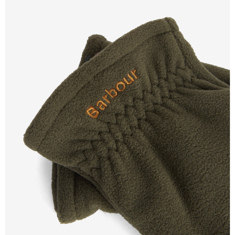 Barbour Coalford Mens Fleece Gloves - Olive – William Powell