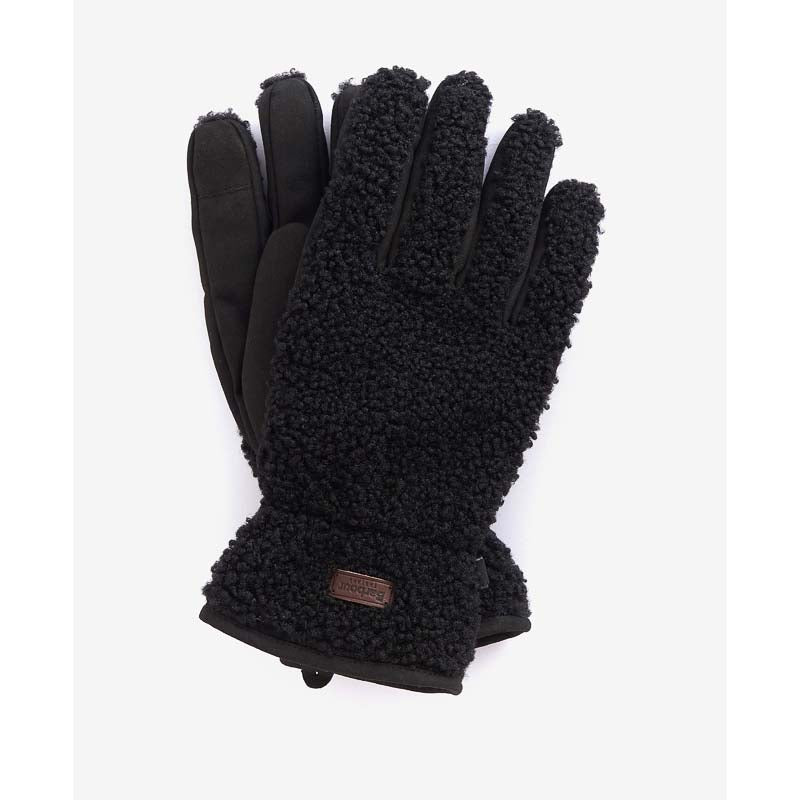 Barbour Eskdale Fleece Mens Gloves - Black