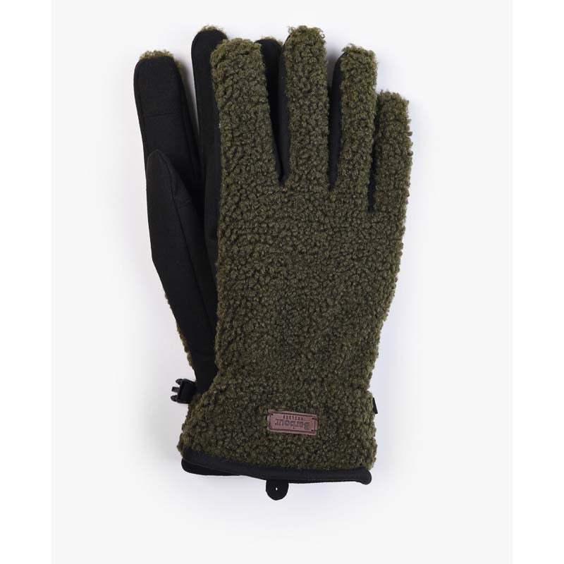 Barbour Eskdale Fleece Mens Gloves - Olive