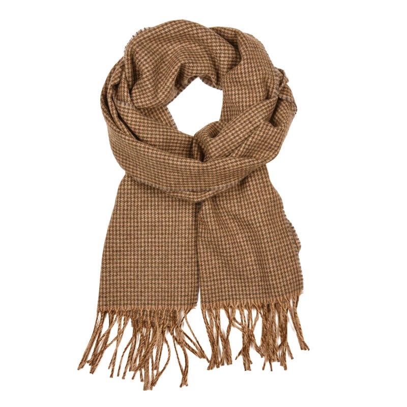 Schoffel Edale Scarf - Houndstooth Tweed