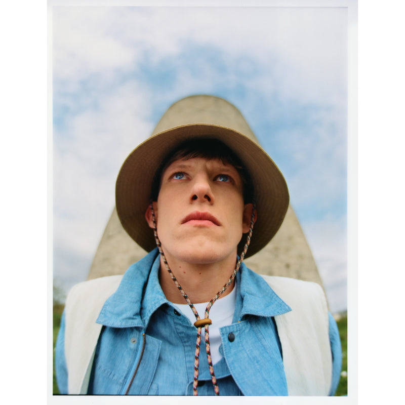 Barbour Transport Domed Mens Bucket Hat - Golden Khaki