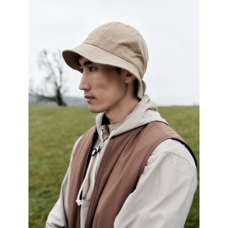 BARBOUR バケットハット TRANSPORT BUCKET HAT Barbour/バブアー】transport 6 panel bucket hat/6パネル