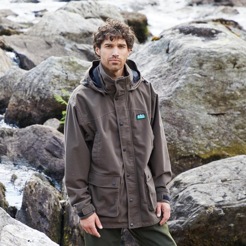Ridgeline Torrent III Waterproof Mens Jacket - Bark – William Powell