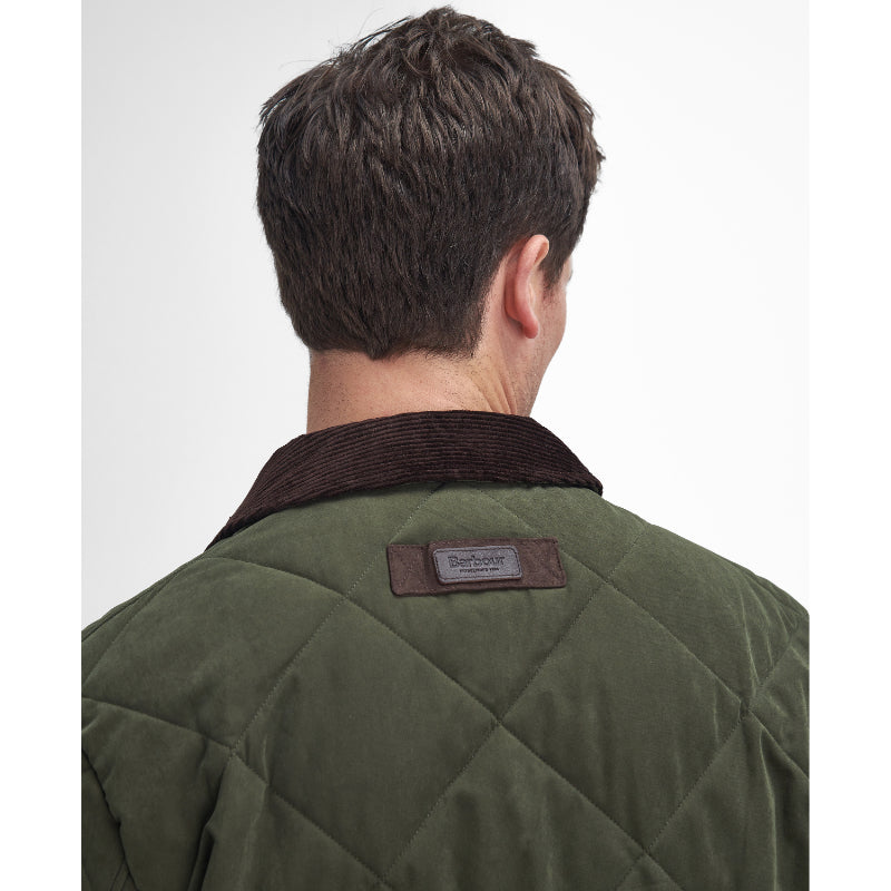Barbour Country Liddesdale Quilted Mens Jacket - Olive – William