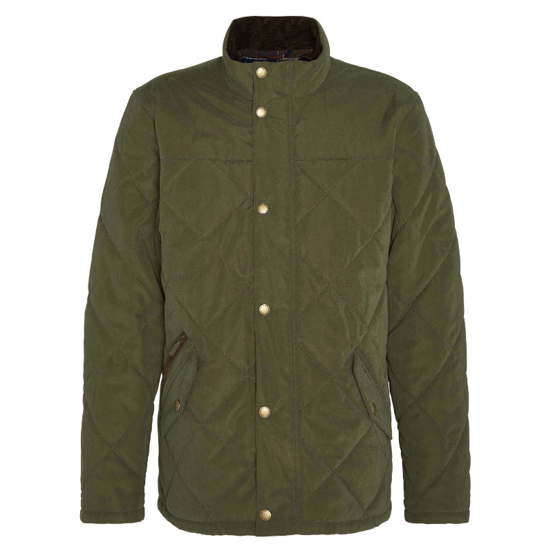 Barbour Elter Quilted Mens Jacket - Olive – William Powell