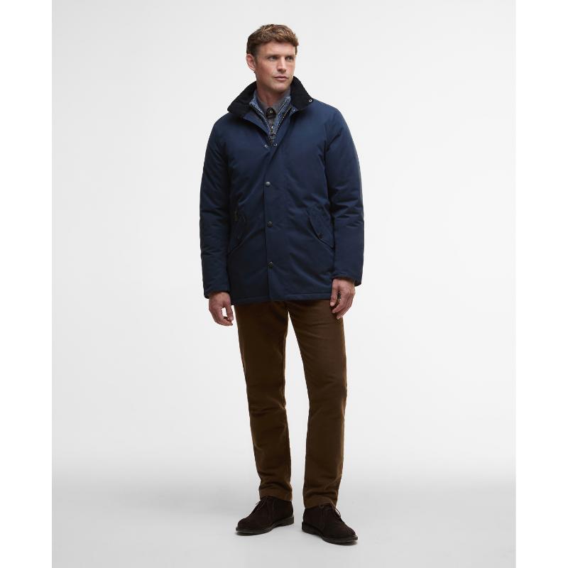 Barbour Winter Spoonbill Waterproof Mens Jacket - Navy – William