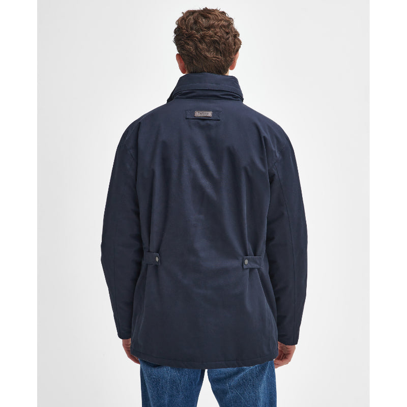 Barbour Cranston Mens Waterproof Jacket - Navy – William Powell