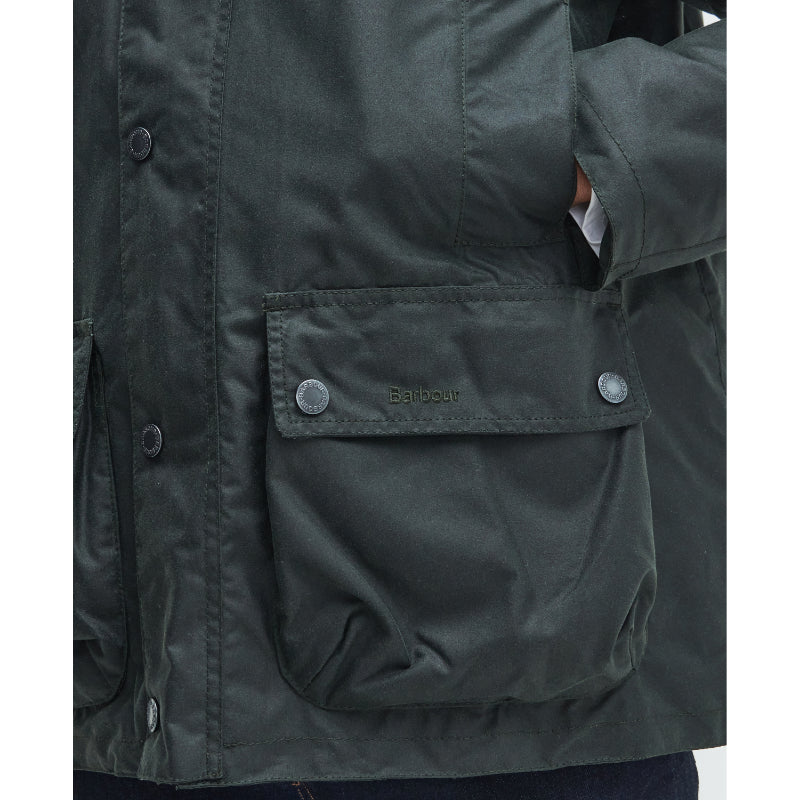 Barbour Modern Beaufort Mens Wax Jacket - Sage – William Powell