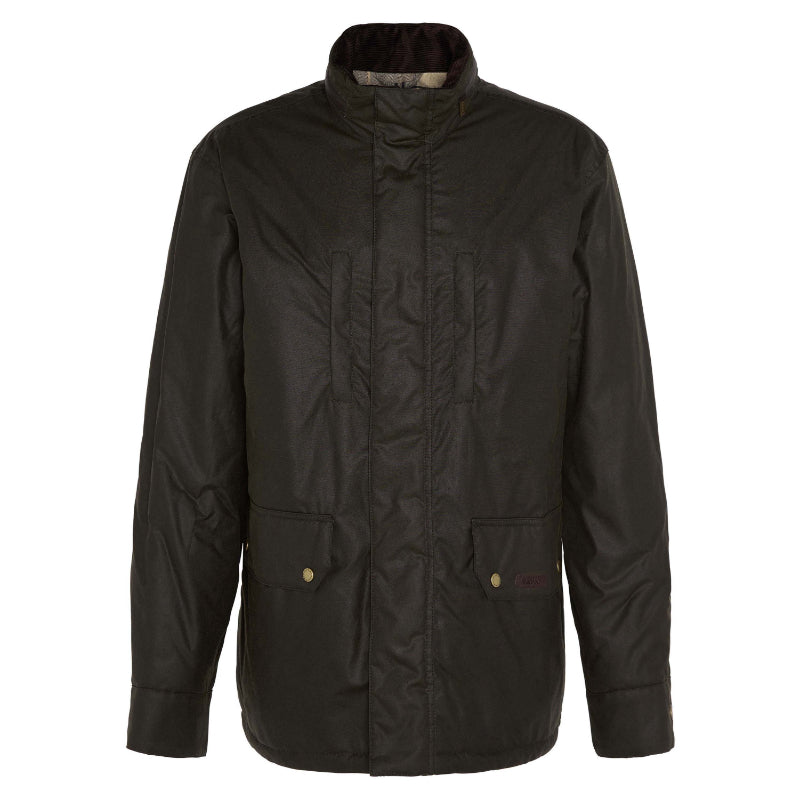 Barbour Sleddale Mens Wax Jacket - Olive – William Powell