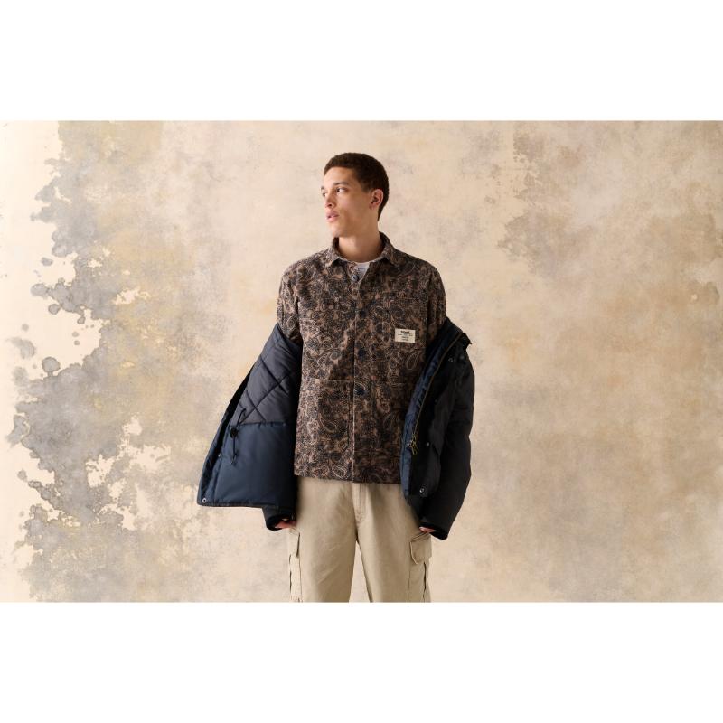 Barbour Weardale Worker Mens Wax Jacket - Navy – William Powell