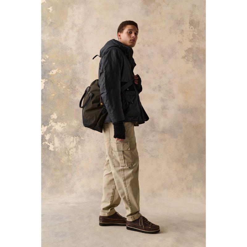 Barbour Weardale Worker Mens Wax Jacket - Navy – William Powell