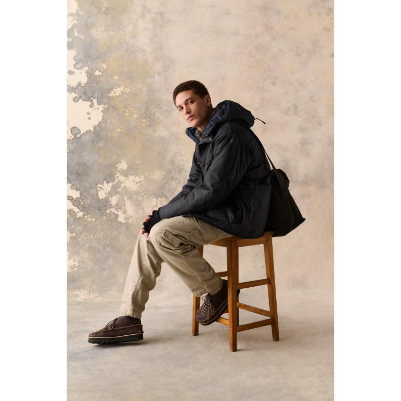 Barbour Weardale Worker Mens Wax Jacket - Navy – William Powell