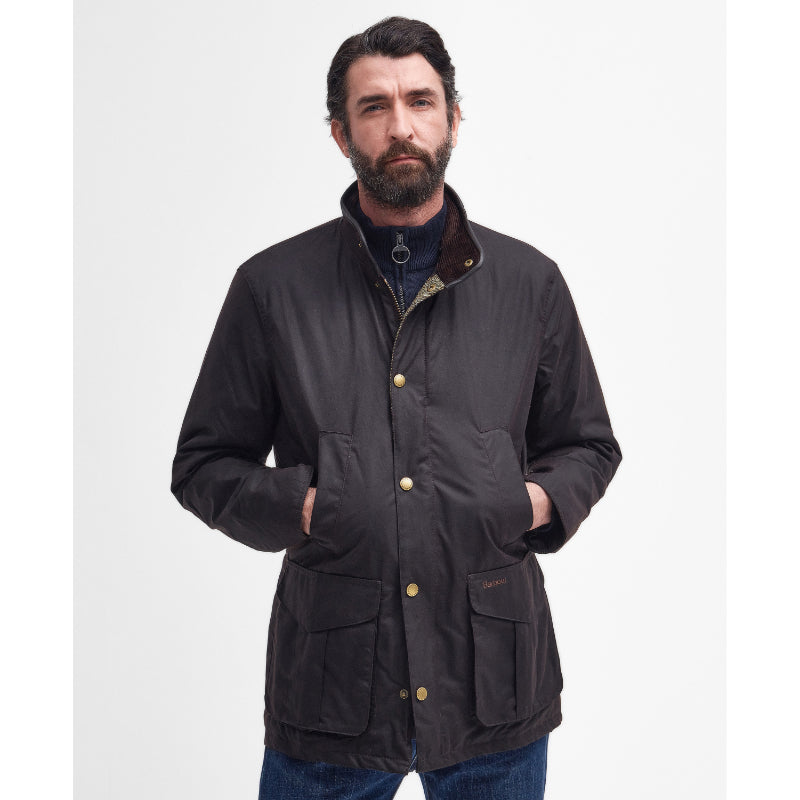 Barbour Hereford Mens Wax Jacket - Rustic – William Powell