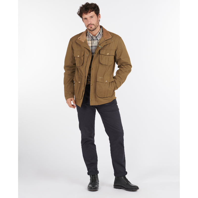 Barbour Sanderling Casual Mens Jacket - Dark Sand – William Powell