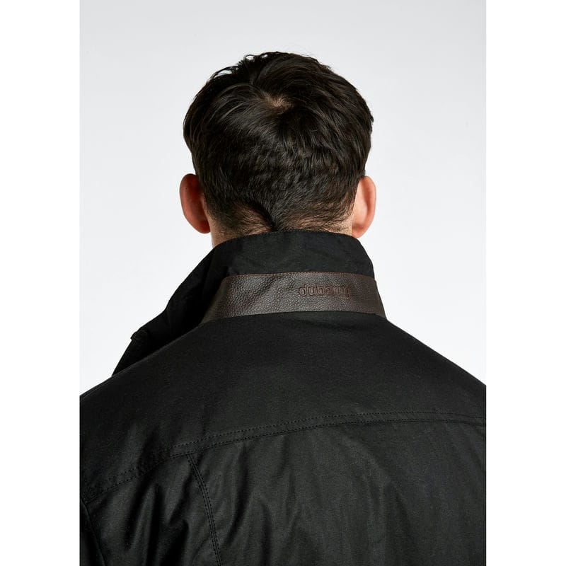 Dubarry Carrickfergus Mens Wax Jacket - Black
