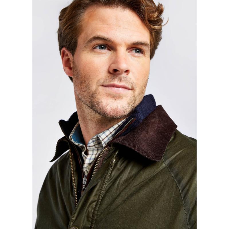 Dubarry Brunswick Mens Primaloft Wax Jacket - Verdigris – William