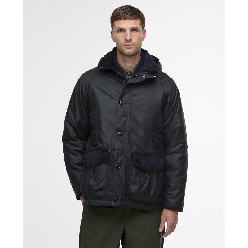 Barbour Modern Heritage Beaufort Mens Wax Jacket - Navy – William