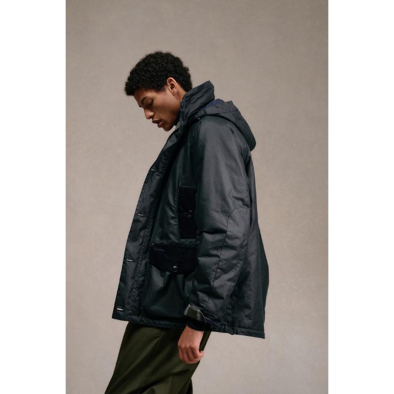 Barbour Modern Heritage Beaufort Mens Wax Jacket - Navy – William