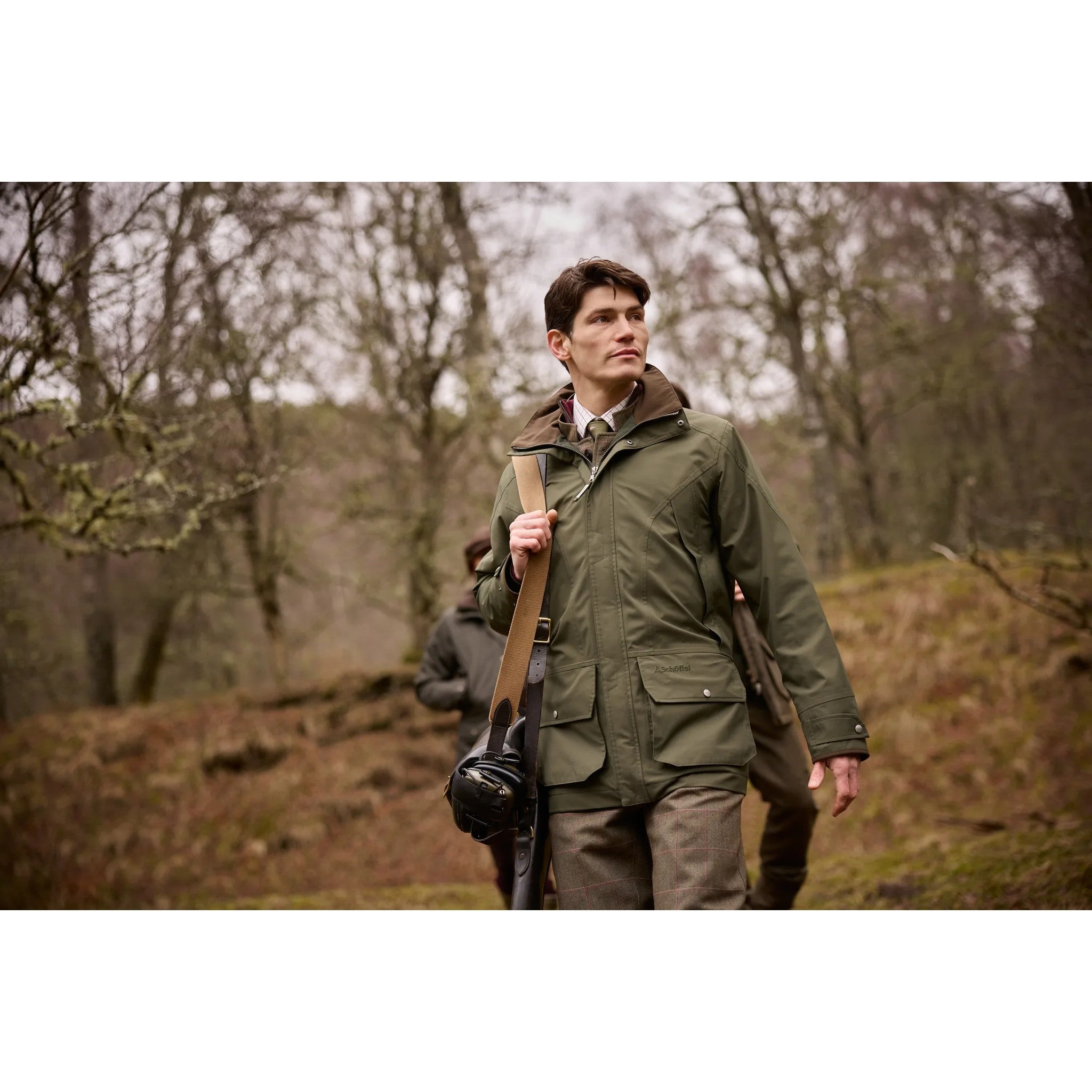 Schoffel Snipe Ultralight Mens Waterproof Coat - Forest – William